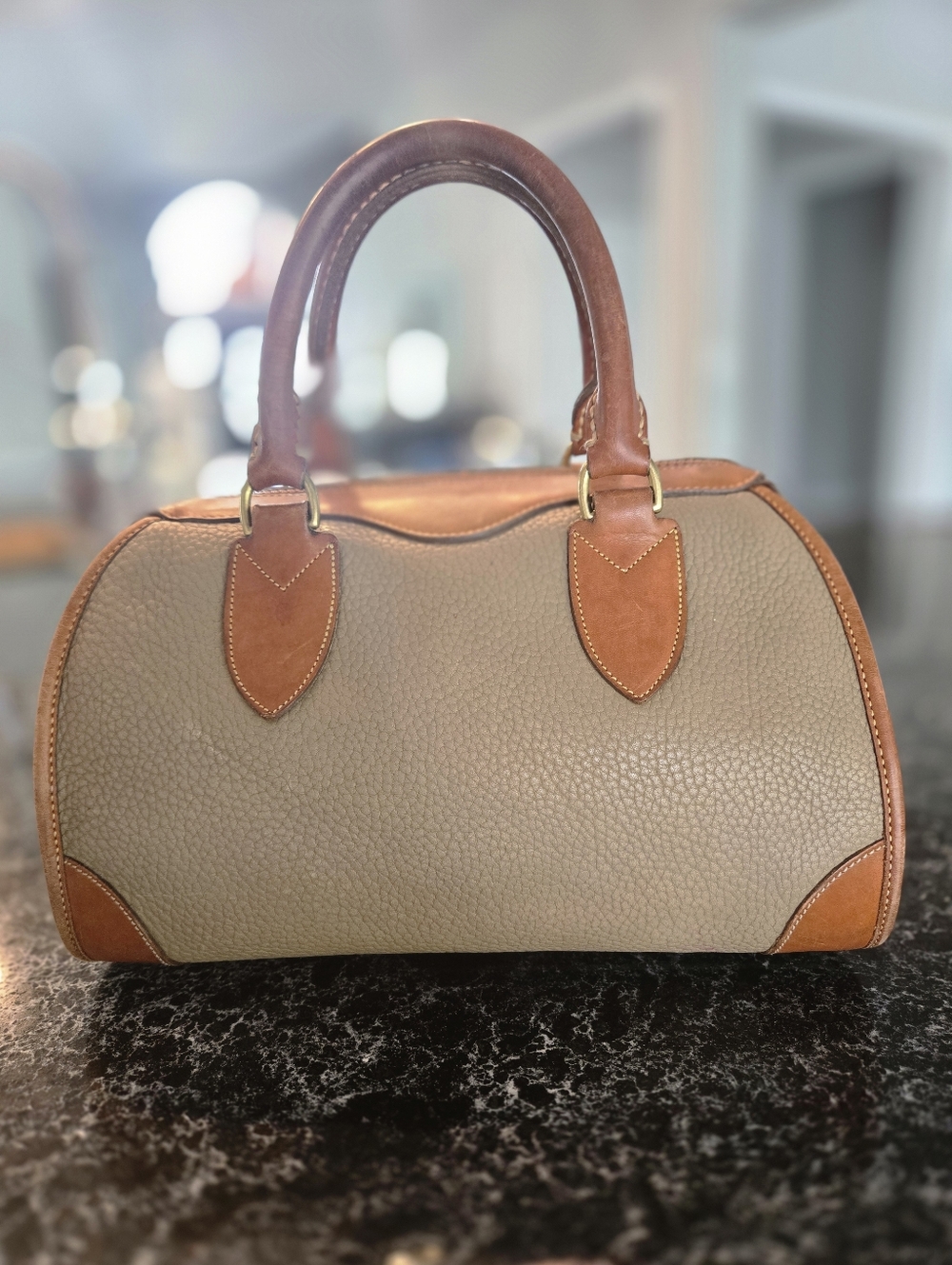 Vintage Dooney & Bourke AWL Satchel – Made in USA Era - Picture 2 of 11